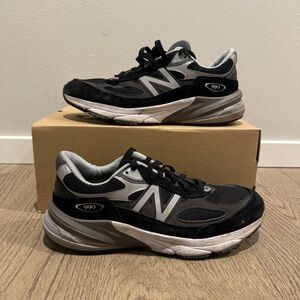 New Balance 990 Black Grey Made in USA